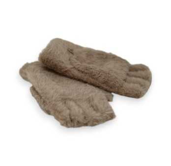 Mitaines Pilou Pilou Taupe Convertibles