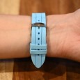 Montre Ernest silicone bleu ciel cadran strass