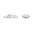Broche Magnétique Bubble Poisson Rouge