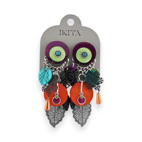 Boucles d'oreilles clips Ikita Nature Enchantée