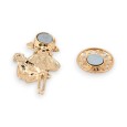 Broche Aimantée Élégante petite-fille champêtre