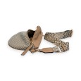 Sac Banane Chevron Beige Style Bohème
