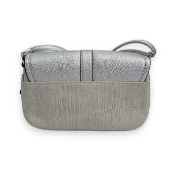 Sac bandoulière Mélanie Paris Vintage Lin et argenté