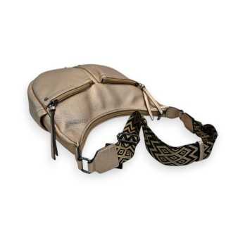 Sac bandoulière Mélanie Paris Vintage doré