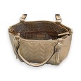 Sac à main Matelassé Doré Mélanie Paris