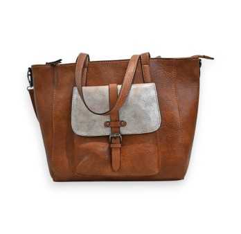Sac à Main Mélanie Paris Classic Chic Camel