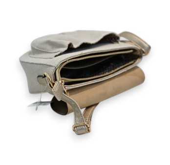 Sac bandoulière Mélanie Paris Lurex Doré