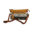 Sac bandoulière ethnique Mélanie Paris moutarde