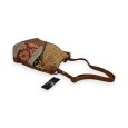 Sac bandoulière Mélanie Paris Patchwork Camel