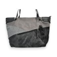 Sac à Main Patchwork Mélanie Paris Gris-Noir