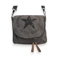 Sac Bandoulière Urban Canvas Gris