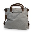 Sac à Main toile blanc cassé Vintage Étoile noire