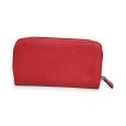 Portefeuille Rouge Élégant Mélanie Paris