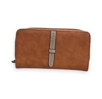 Portefeuille Élégance Mélanie Paris Marron