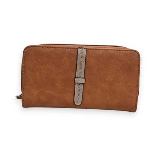 Portefeuille Élégance Mélanie Paris Marron