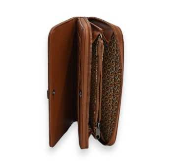Portefeuille Élégance Mélanie Paris Marron
