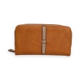 Portefeuille Élégance Mélanie Paris Camel