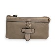 Portefeuille Multi-Poches Mélanie Paris Beige Taupe