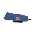Portefeuille Élégance Mélanie Paris Bi-matière Bleu Marine