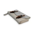 Portefeuille Mélanie Paris Elegant Beige et argenté