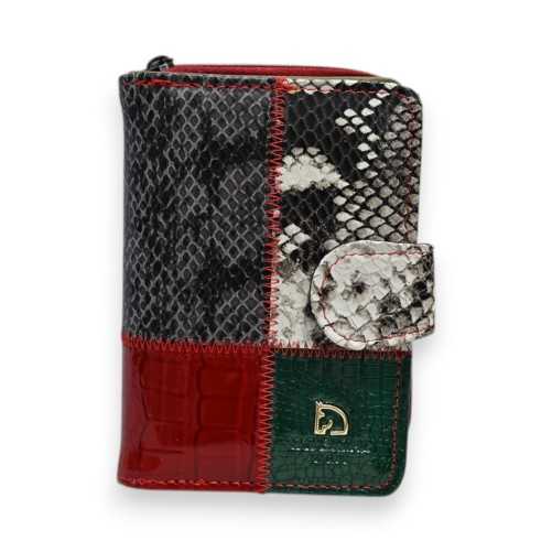 Portefeuille Patchwork Python Dark Horse Collection