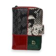 Portefeuille Patchwork Python Dark Horse Collection
