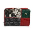 Portefeuille Patchwork Python Dark Horse Collection