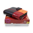 Portefeuille Patchwork Tricolore Cuir Premium