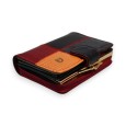 Portefeuille Patchwork Tricolore Cuir Premium