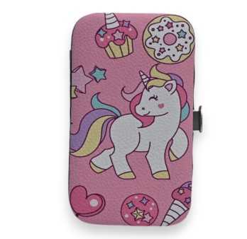 Set de Manucure Licorne Rose 6 Pièces