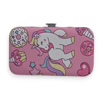 Set de Manucure Licorne Rose 6 Pièces