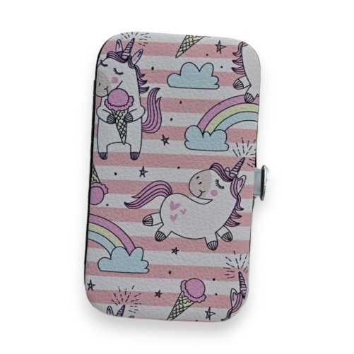 Set de Manucure Licorne 6 Pièces Rose