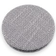 Petit miroir de poche gris cœur fleur 3D rose