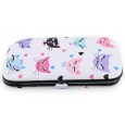 Set manicure tête de chat multicolore