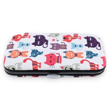 Set manicure petit chaton multicolore