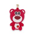 Porte-clés ourson rouge
